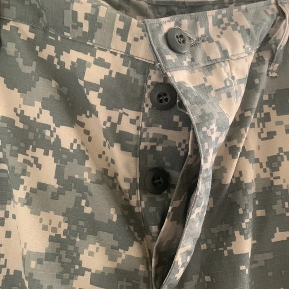 Men’s Army Combat Uniform Camouflage Pants Trousers Medium-Long - Picture 4 of 12